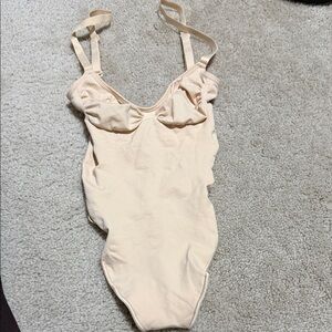 Women's Cream Bodysuit Small New no tag